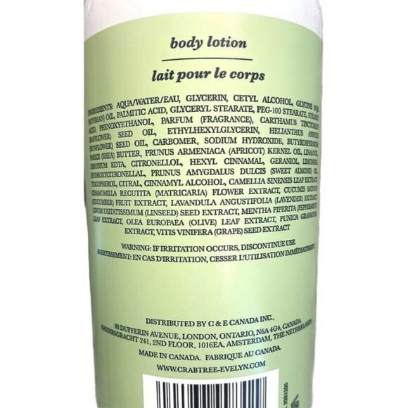 Crabtree & Evelyn Lily Bath Shower Gel & Body Lotion Set 16.9 oz each - Picture 3 of 3